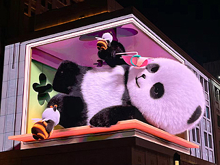 3D Anamorphic Display Experiences